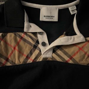 Boys Burberry polo